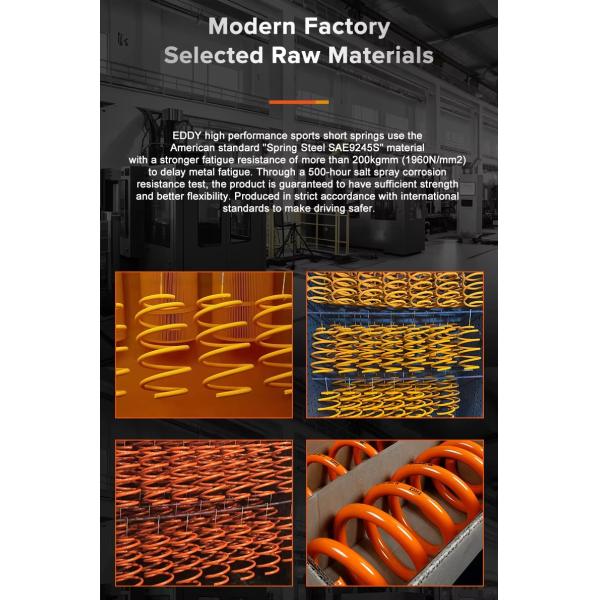 Honda Jade 1.8T 2013-2017 Спортивный снижающий пружины устойчивый к усталости