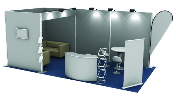 Popular portable outdoor tension fabric trade show booth/exhibition booth display for sale