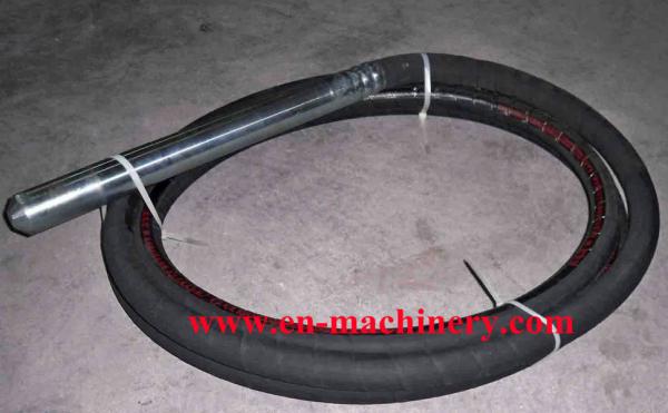 Construction Site Portable Hand Held Concrete Vibrator Hose Needle Poker Rod