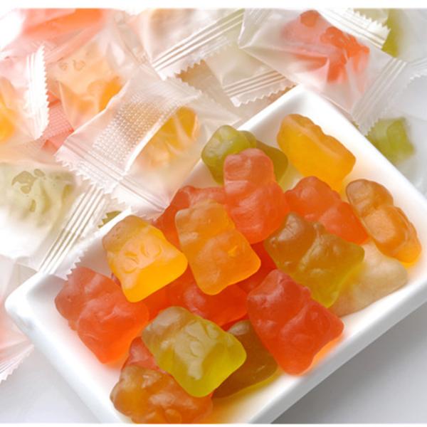 Gluten Free Colorful Gelatin Gummy Bears With Vitamin E / Vitamin B1