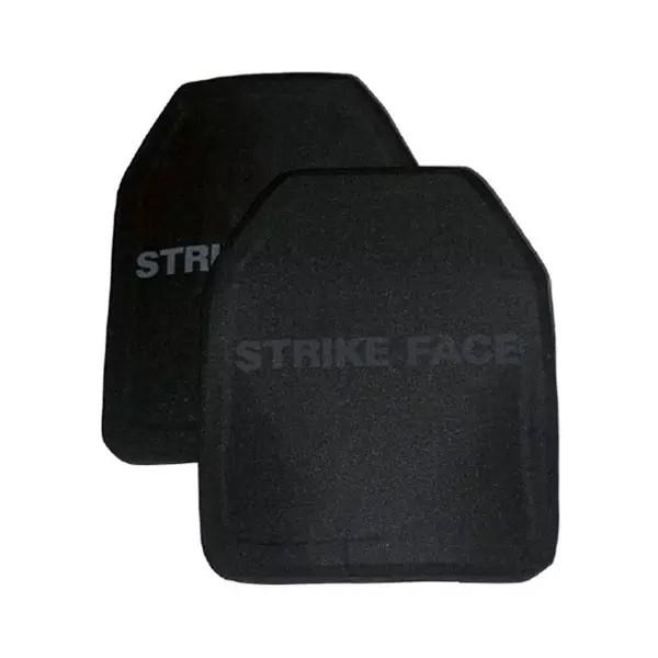 Corpo militar preto Armor Plate de NIJ IIIA IV 250*300*25mm