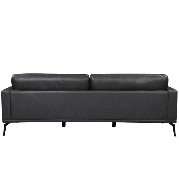 Nontoxic Sectional Modern Leather Sofa Multifunctional For Living Room