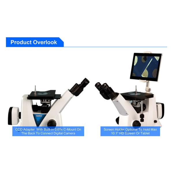 Микроскоп OPTO-EDU A13.2607 Invered MetallInvered металлургический, BF, PL
