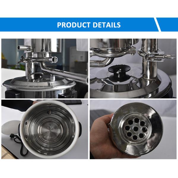 Дистиллятор 55L 220V нержавеющей стали танка экстрактора эфирного масла