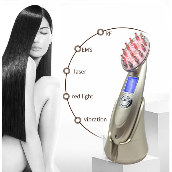 Волосы личной власти растут лазер чистят электрический гребень щеткой для обработки выпадения волос