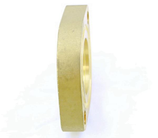 Brass / Copper Hot Forged Parts Elliptical Sealing Flange ISO 9001 Certification