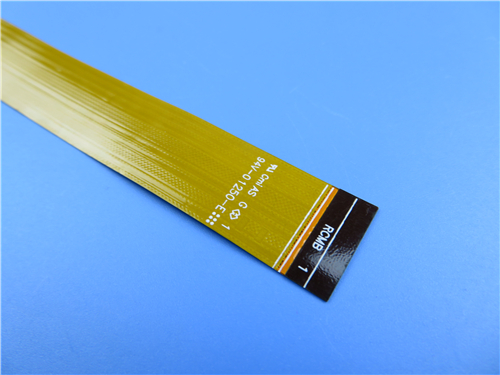 Dual Layer Flexible Printed Circuit Board on Polyimide With Yellow Mask and PI Stiffener for Thin-film Switch