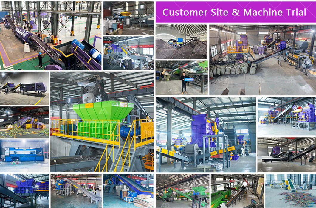 40 Tons Per Hour Crawler Mobile Shredder with Stainless Steel Components and CE ISO TUV Certification