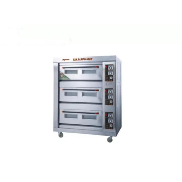 Stainless Steel 220V 180w 3 Deck Bakery Oven