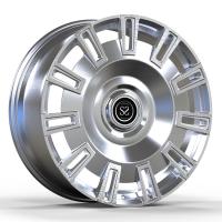 1 morceau 1500 6x139.7 a forgé des roues que les jantes de PCD 25ET balayent des finitions polonaises de Chrome