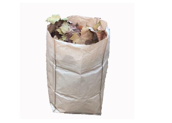 30 Gallon Sewn Open Mouth Multiwall Paper Bags White Brown Kraft Paper Food Bags