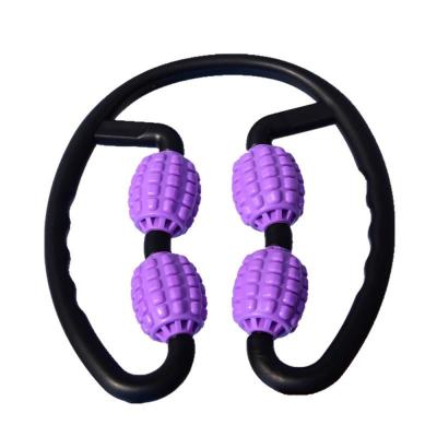 306° Four Wheel Muscle Fascia Massager Comfortable Adjustable Width