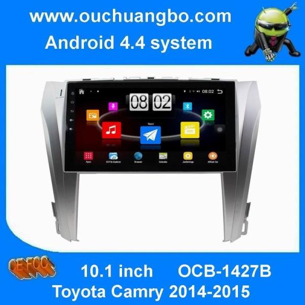 Ouchuangbo car dvd stereo pure android 4.4 for Toyota Camry 2014-2015 with gps navigation big screen AUX  SWC