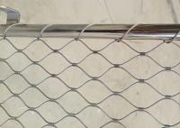 Cabo Mesh With Frame Customized da corda SS304 para a parede de limite