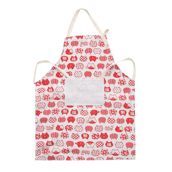 Unisex Adjustable Bib Aprons with Water and Oil Resistance Hand Drawn Printing Methods