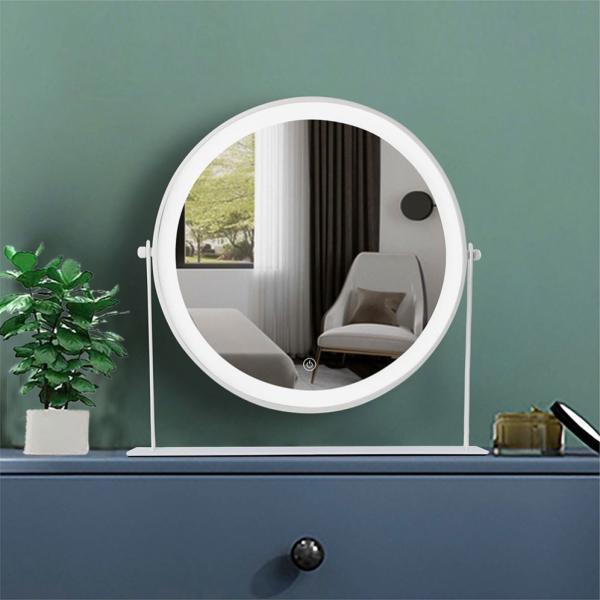 Compacto LED portátil Cosmético Vanity Dressing Mirror Para maquiagem Embalagem de cartão individual