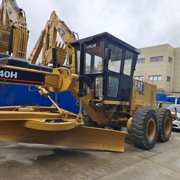 Used 12H Graders Caterpillar 140h Motor Grader with Performance and 1200 Working Hours