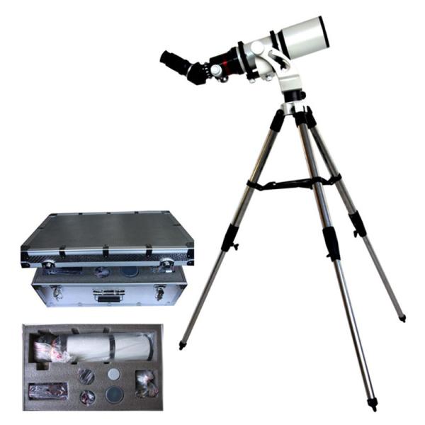 Aluminum Alloys 90mm ED Astronomical Telescopes For Adults 630mm Focus