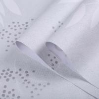 Modern Floral PVC Wallpaper for Living Room and Bedroom A4 Paper Size Sample Policy Provided