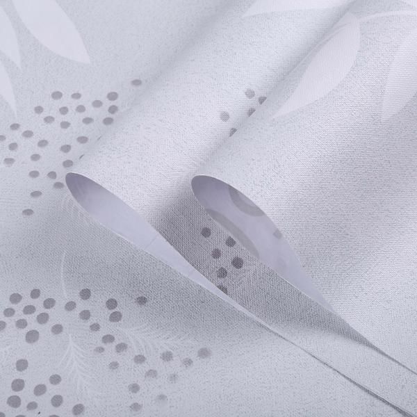 Modern Floral PVC Wallpaper for Living Room and Bedroom A4 Paper Size Sample Policy Provided