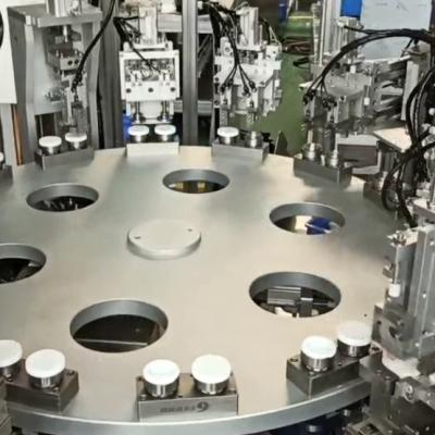 Máquina de tornillo automático de tapa de control por PLC 2500-12000pcs/h