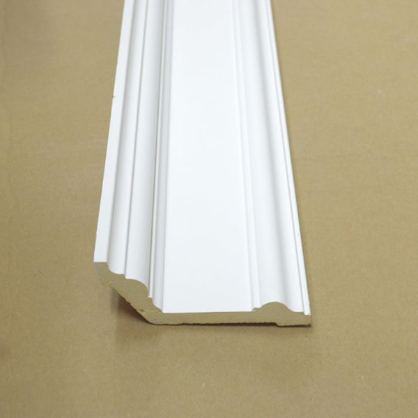 GC-83020 123mm Factory Wholesale Coastal Corrosion Resistance Smooth Pu Casted Polyurethane Crown Moldings For Ceiling