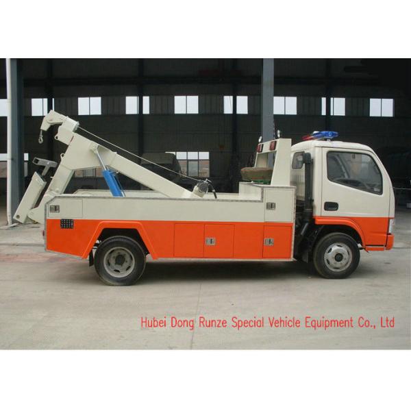 DFAC 6 Ton Light Duty Integrated Wrecker Tow Truck Recovery Vehicle With 6 Wheels