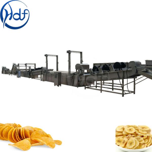 Factory Frying Equipment Fresh Frozen French Fries Making Machine Fully Automatic Lays Potato Chips Production Line For Sale