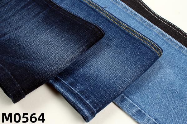 Tissu denim extensible à fils flammés à des prix très économiques Prix d'usine