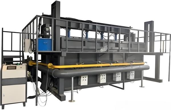 CF8208 Horizontal Component Fire Resistance Test Furnace Hydraulic Powered