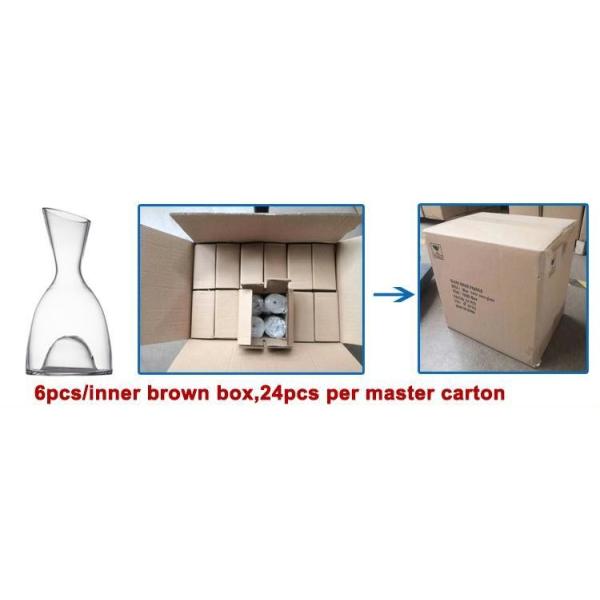 Поррон Прозрачное стекло Вино декантер Pourer Для ресторана