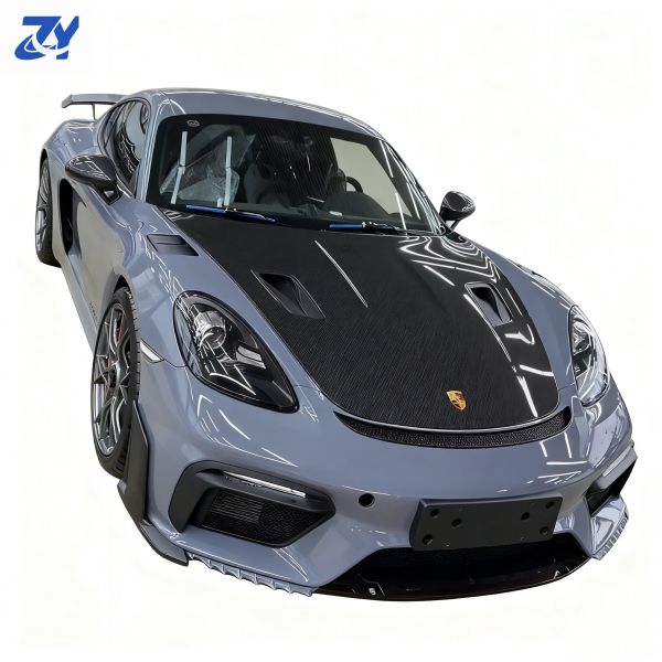 Suitable for Porsche 718RS 982 Cayman Boxster RS Carbon Fiber air Intake Grille Fender