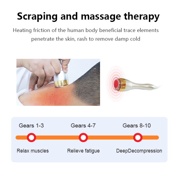 Máquina compacta para el cuidado del cuero cabelludo y relajación de la cabeza, 80W, tratamiento para la caída del cabello