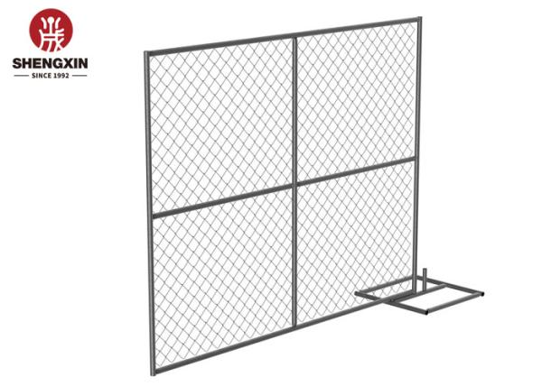 Odm Woven Chain Link Temporary Fence Standards America Construction