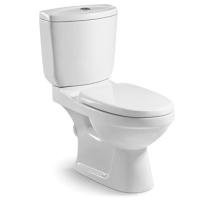 Cuvette de toilette en céramique blanche pour salle de bain