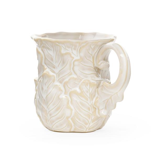 Gardening Mugs White Garden Harvest Mug Ceramic Mug With 3d Reactive Glaze