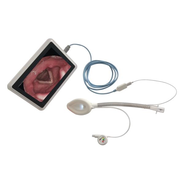 Patented Transformation Vidoe Reinforced Laryngeal Mask —HD Camera Real-Medical Silicone  ISO Certification