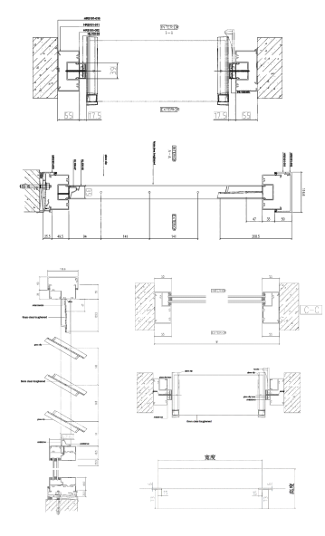 Adjustable Louver Aluminium Windows Customized For Industrial Ventilation