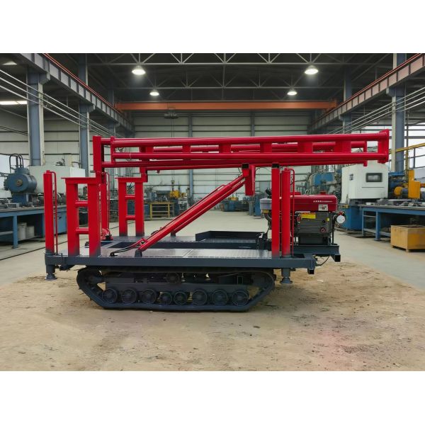 Thickened Hydraulic Tower Crawler Walking Chassis With Electric Starter