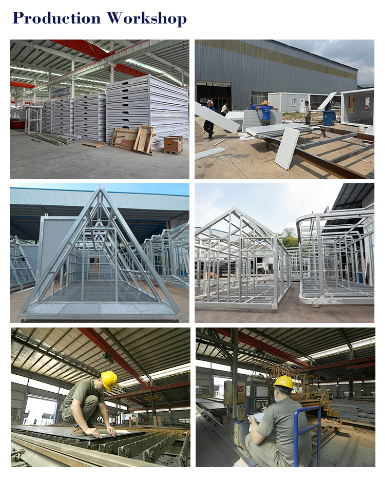Quality Choice Foldable Waterproof Container House for Workshop-Modern Design Durable & Eco-Friendly Reliable