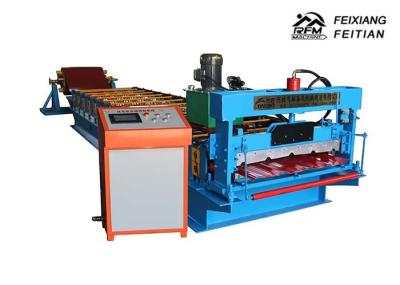 High Speed Color Steel Roll Forming Machine PLC Control System