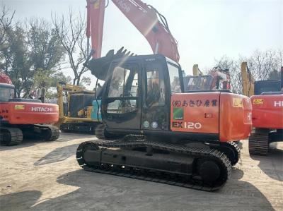 12 TON Second Hand Hitachi Excavators Hitachi EX120 Excavator Versatile Design