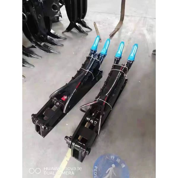 Customized Hydraulic Rotating Skeleton Bucket for Mini Excavator Grab Thumb Demolition Sorting Attachment