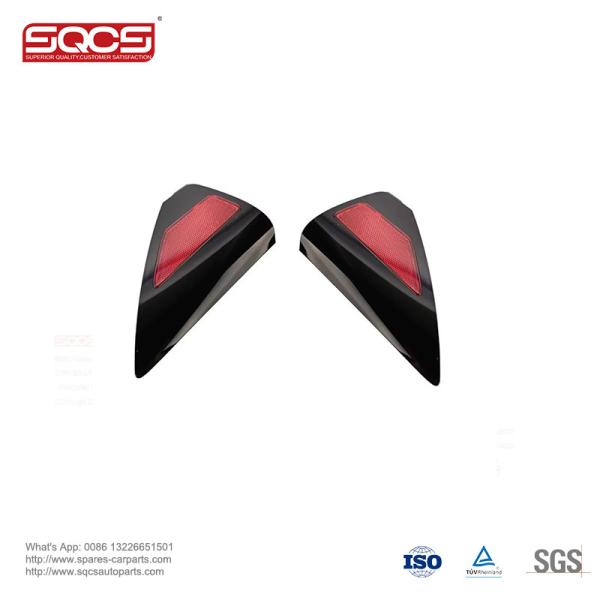 Cobertura decorativa para a lâmpada traseira lateral direita do Tesla Model 3 Y Porta de carregamento 1100781-99-D