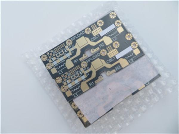 F4B PTFE High Frequency PCB 2oz Copper 0.8mm Thick With Immersion Gold for Low Noise Amplifiers