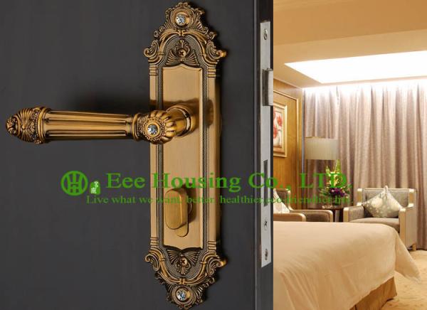 European style Entrance Villa Door Lock, double bolts mortise lock , Antique Bronze finish