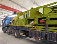 426-820mm 3 camadas PE 2PE tubo de aço interna máquina de jato externo