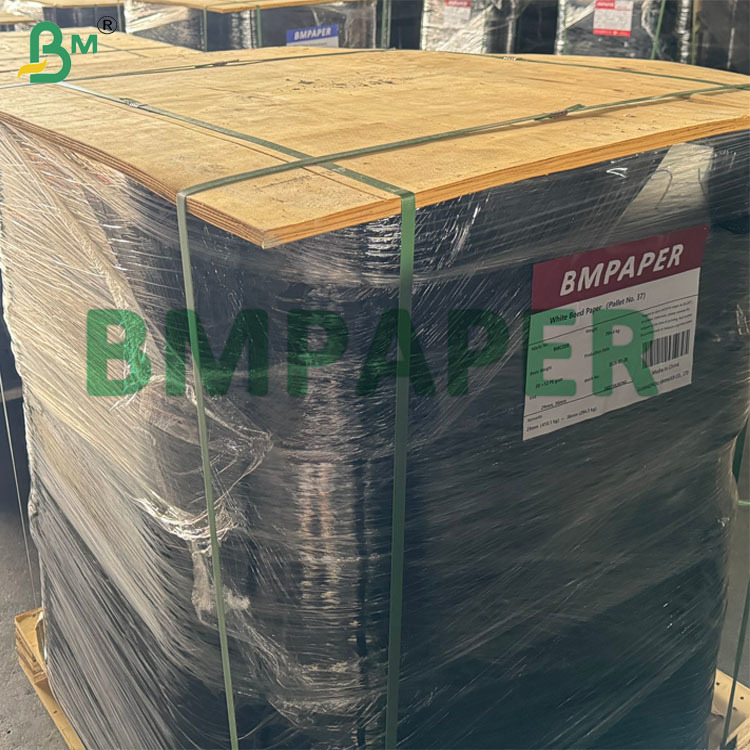 32g Brown Straw Wrapping Paper Roll, Supporting Printing PE Lamination 29mm 36mm