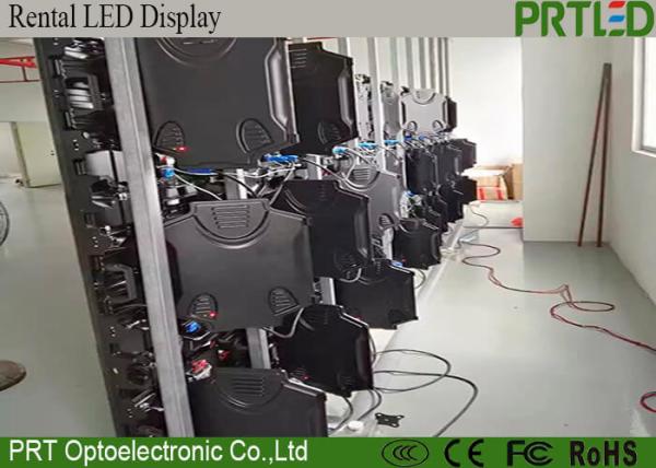 Ultra Thin Digital Advertising Display Screens P5 With 640x640mm Rental Panels