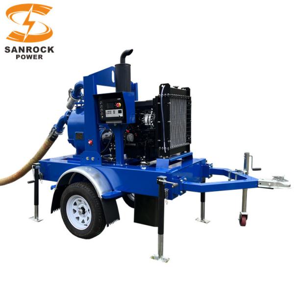 Bomba de agua de hierro fundido de 6 pulgadas diesel bomba de agua de lodo de alta presión 57HP-148HP